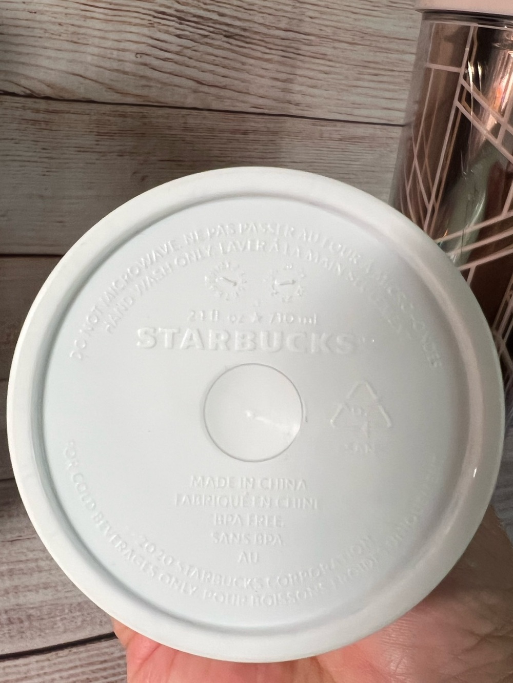 2 Starbucks Cups Tumblers iced coffee Venti 24oz. - Picture 5 of 11